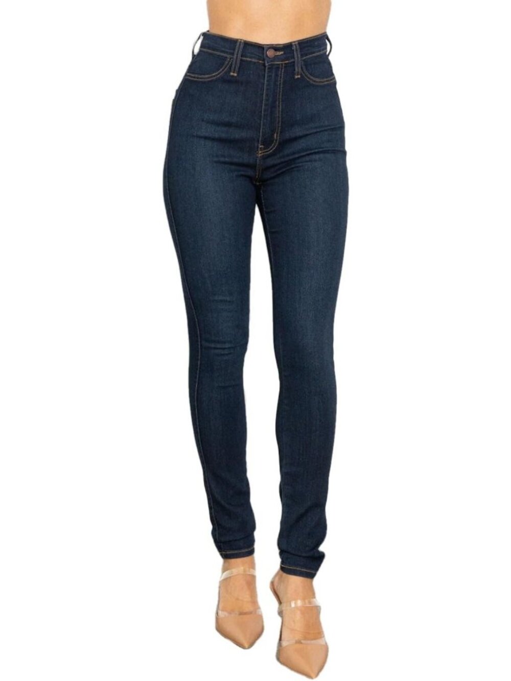 Vibrant High Waisted Skinny Jeans for Women – Super Stretch Slim Fit Casual